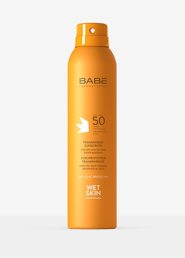 Fotoprotector Transparente Wet Skin SPF 50